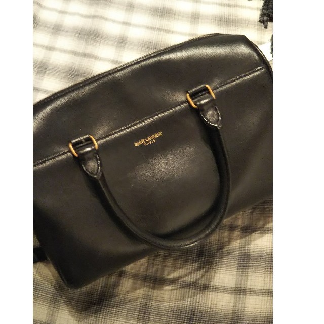 Saint Laurent(サンローラン)のSAINT LAURENT ベイビーダッフル ボストンバッグ ブラック レディースのバッグ(ボストンバッグ)の商品写真