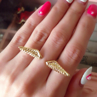 ジュピターゴールドレーベル(jupiter GOLD LABEL)のジュピター♡wing指輪♡翼(リング(指輪))