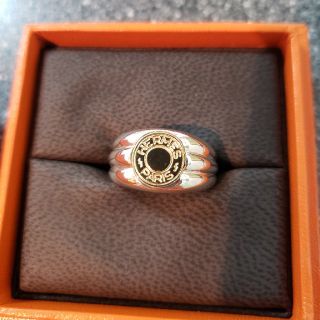 エルメス(Hermes)のVintage HERMES ヴィンテージ エルメス SELLIER RING(リング(指輪))