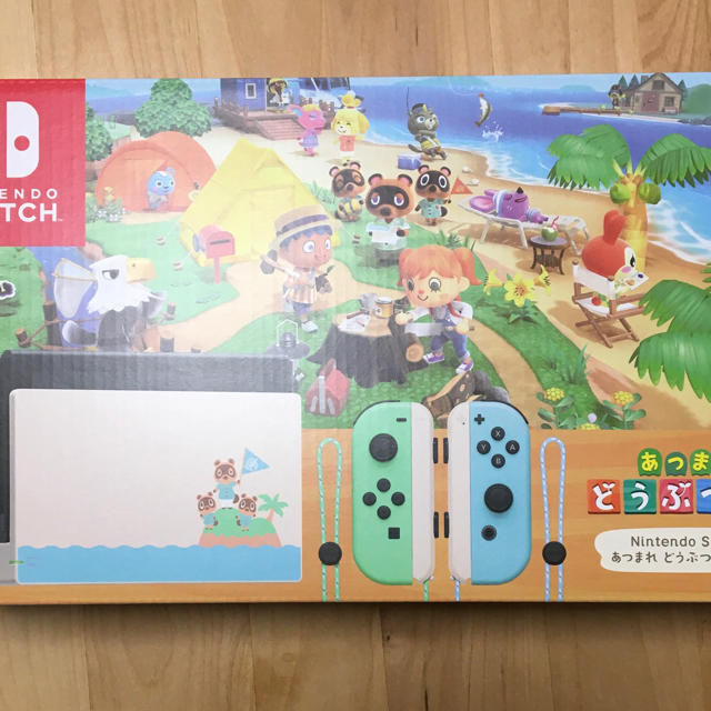 Nintendo Switch(ニンテンドースイッチ)のNintendo Switch あつまれ どうぶつの森セット/Switch/HA エンタメ/ホビーのゲームソフト/ゲーム機本体(家庭用ゲーム機本体)の商品写真