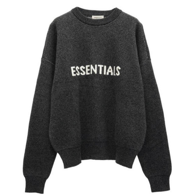 FEAR OF GOD(フィアオブゴッド)のL FEAR OF GOD ESSENTIALS SWEATER LOGO メンズのトップス(ニット/セーター)の商品写真