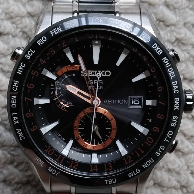 SEIKO ASTRON SBXA017 GPSソーラー ブライトチタン製