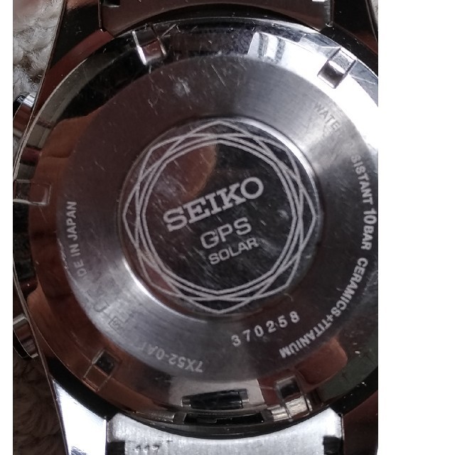 SEIKO ASTRON SBXA017 GPSソーラー ブライトチタン製