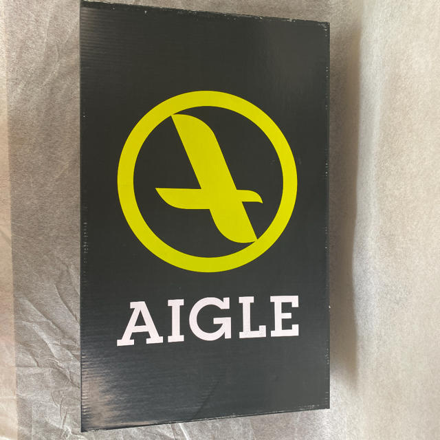 AIGLE(エーグル)のAIGLE START XL 新品　未使用　23センチ　ブラウン レディースの靴/シューズ(レインブーツ/長靴)の商品写真