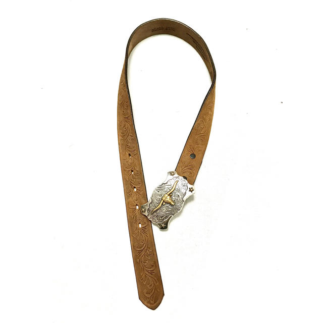 TONY LAMA Western Design Leather Belt