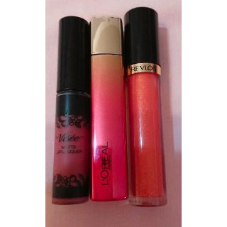 ロレアルパリ(L'Oreal Paris)のリップグロス ３点セット(リップグロス)