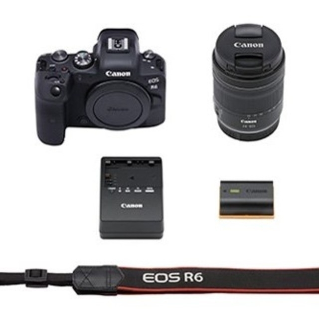 新品 Canon EOS R6 レンズキット RF24-105mm/F4-7.1