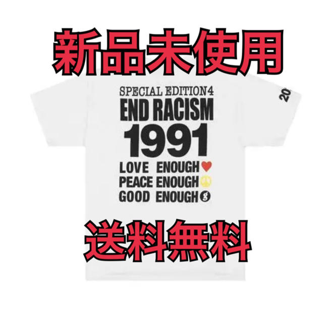 白L goodenough END RACISM Tシャツ fragment - Tシャツ/カットソー ...