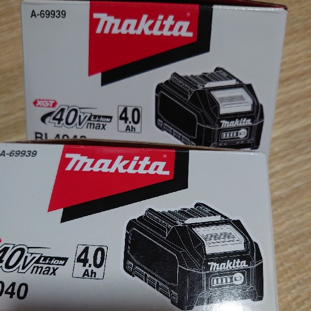 Makita(マキタ)のマキタ　BL4040　40V max-4.0Ahリチウムイオンバッテリー新品 自動車/バイクのバイク(工具)の商品写真