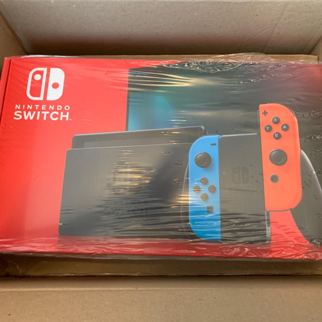 【新品・未開封】Switch 任天堂スイッチ 本体 ネオンブルー ニンテンド－