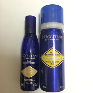 ロクシタン(L'OCCITANE)のイモーテル 洗顔料＆化粧水(洗顔料)