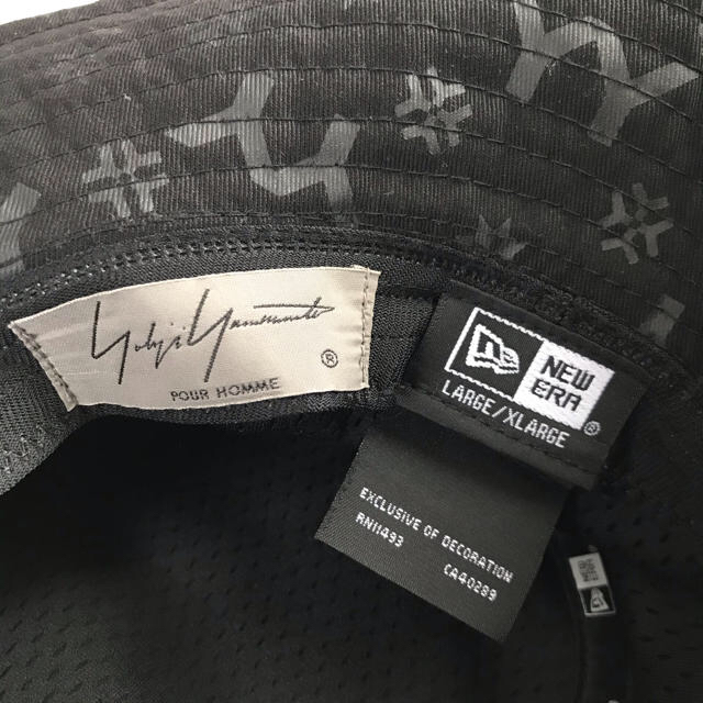 Yohji Yamamoto(ヨウジヤマモト)のYohjiYamamoto × NewEra アドベンチャーハット メンズの帽子(キャップ)の商品写真