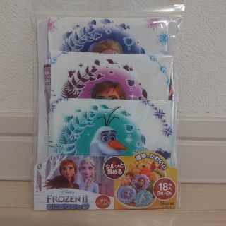 アナトユキノジョオウ(アナと雪の女王)のアナ雪2 新品 おにぎりラップ 留めシール付 18枚入(弁当用品)