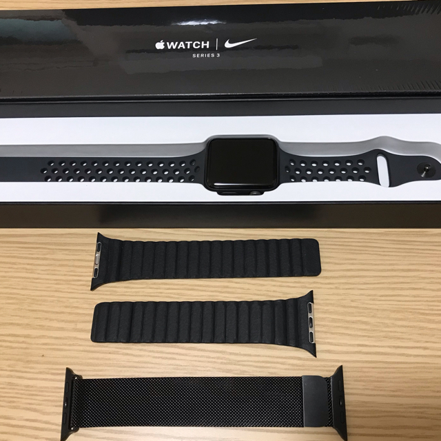 Apple Watch(アップルウォッチ)のApple Watch Nike+ Series 3（GPSモデル）- 42mm メンズの時計(腕時計(デジタル))の商品写真