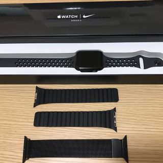 アップルウォッチ(Apple Watch)のApple Watch Nike+ Series 3（GPSモデル）- 42mm(腕時計(デジタル))