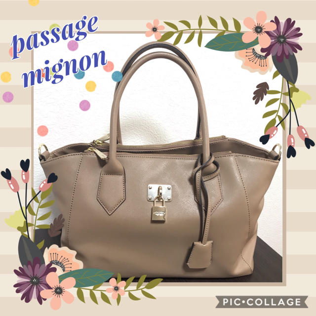 passage mignon(パサージュミニョン)の☆パサージュミニョン☆ ハンドバック　ショルダーバック レディースのバッグ(ショルダーバッグ)の商品写真