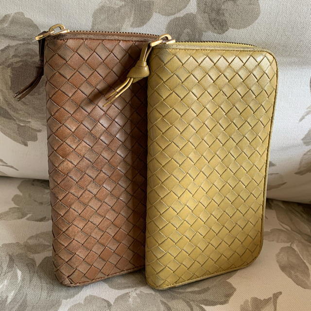 Bottega Veneta(ボッテガヴェネタ)のBottega Veneta wallet 2つセット　ボッテガの長財布 メンズのファッション小物(長財布)の商品写真