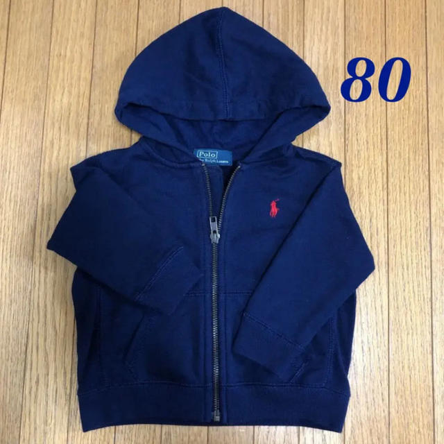 Ralph Lauren(ラルフローレン)のラルフローレン パーカー 80 キッズ/ベビー/マタニティのベビー服(~85cm)(トレーナー)の商品写真