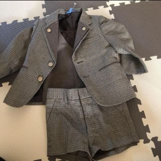 ザラキッズ(ZARA KIDS)のフォーマル【95】スーツ3点セット•靴•ハイソックス•蝶ネクタイ(ドレス/フォーマル)