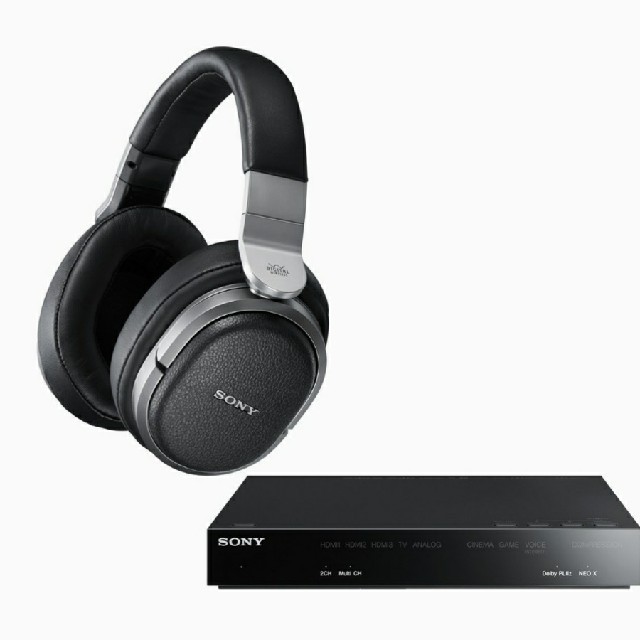 SONY(ソニー)のSONY9.1chワイヤレスヘッドフォン スマホ/家電/カメラのオーディオ機器(ヘッドフォン/イヤフォン)の商品写真