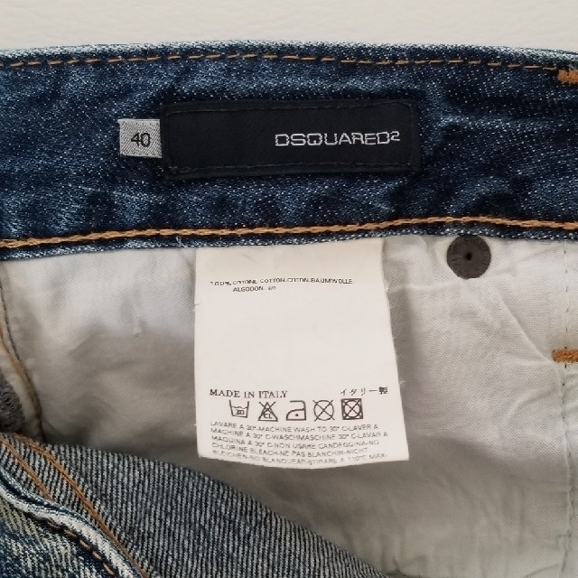 DSQUARED2(ディースクエアード)のDsquared2 デニムハーフパンツ size40 レディースのパンツ(デニム/ジーンズ)の商品写真