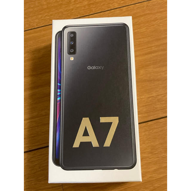 ■新品■ Galaxy A7 ブラック 64GB SIMフリー 本体