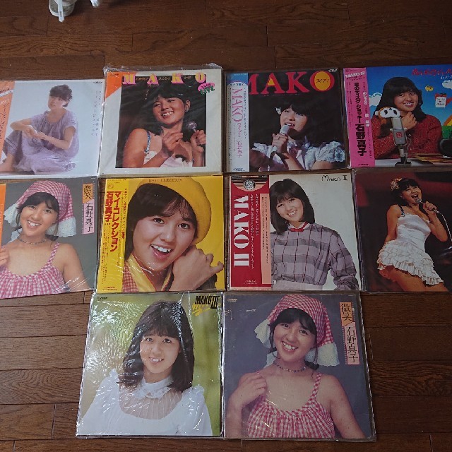 石野真子  LPレコード  10枚セット