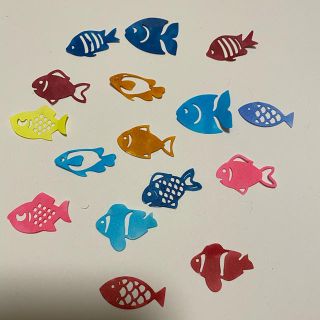 クラフトパンチ☆ダイカット☆カラフル魚セットの通販 by tommy08's