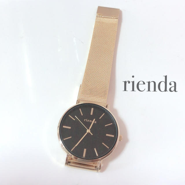 rienda(リエンダ)の𓊆 電池入り♡ rienda 腕時計ゴールド 𓊇  レディースのファッション小物(腕時計)の商品写真