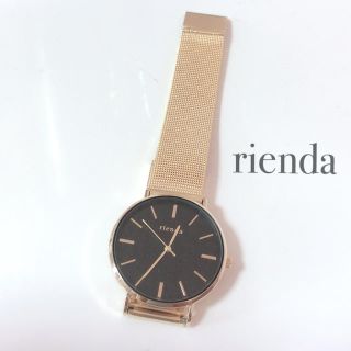 リエンダ(rienda)の𓊆 電池入り♡ rienda 腕時計ゴールド 𓊇 (腕時計)