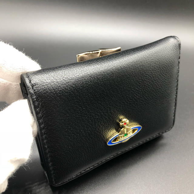 Vivienne Westwood(ヴィヴィアンウエストウッド)の【新品・正規品】ヴィヴィアン ウエストウッド 折財布 124 がま口 プレゼント レディースのファッション小物(財布)の商品写真