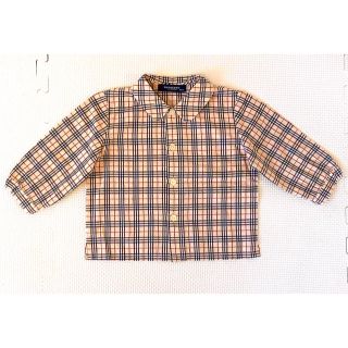 バーバリー(BURBERRY)の【美品】★バーバリー★BURBERRY★長袖シャツ★80(シャツ/カットソー)