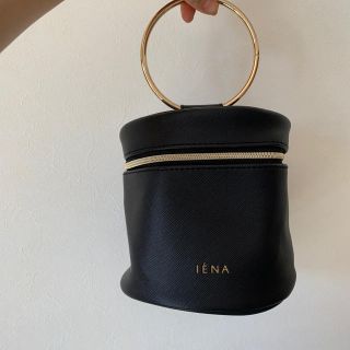 イエナ(IENA)のIENA バニティーポーチ　円柱バッグ　イエナ　ハンドバッグ(ハンドバッグ)