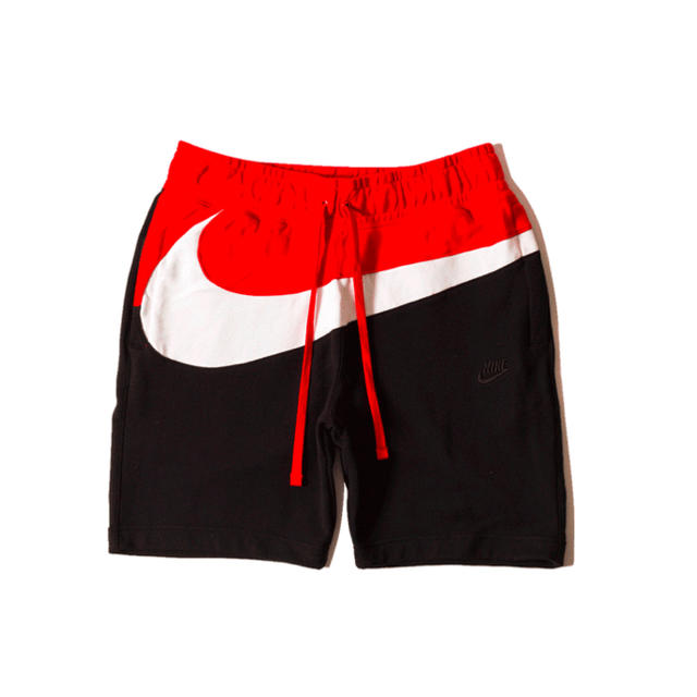 short nike big swoosh