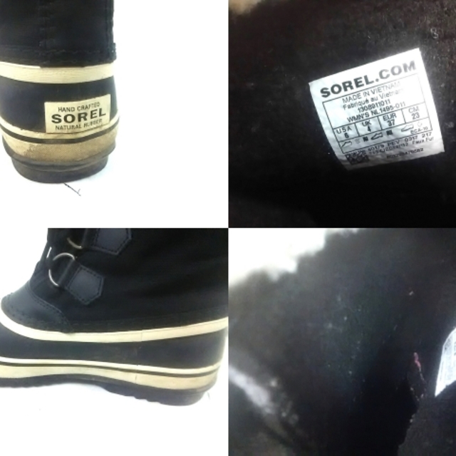 SOREL(ソレル)のSOREL(ソレル) ブーツ レディース 黒 レディースの靴/シューズ(ブーツ)の商品写真
