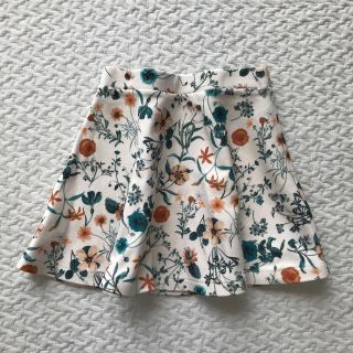 ザラキッズ(ZARA KIDS)のZara Girls  Aライン　花柄スカート　ザラ　ガールズ　ザラキッズ(スカート)