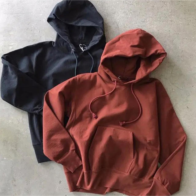 AURALEE SUPER MILLED SWEAT P/O PARKA