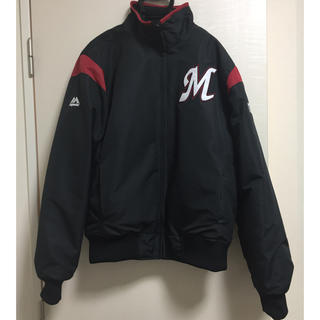 マジェスティック(Majestic)の2019年度 千葉ロッテマリーンズ TEAM26 グランドコート Mサイズ(記念品/関連グッズ)