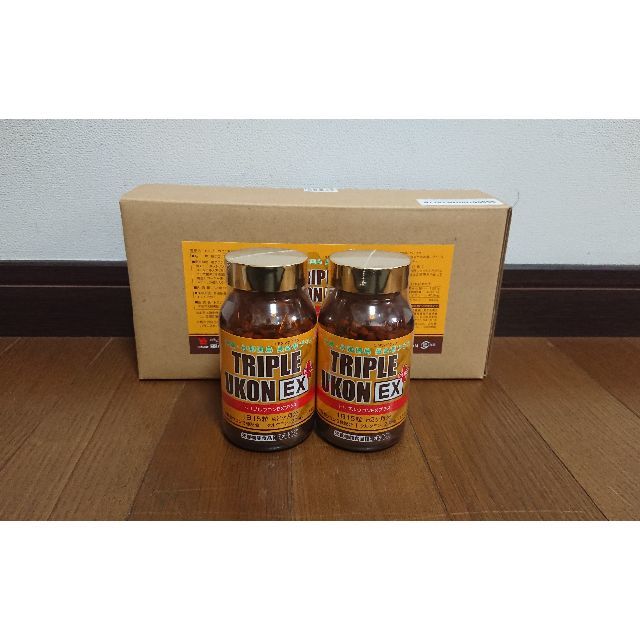 沖縄産　トリプルウコンEX　２本セット　日本直販　ウコン 食品/飲料/酒の健康食品(その他)の商品写真