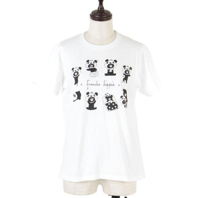 franche lippee(フランシュリッペ)の<新品タグ付き> franche lippee パンダくま図鑑T レディースのトップス(Tシャツ(半袖/袖なし))の商品写真