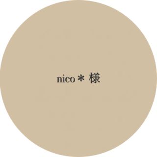 nico＊様　専用ページ(スタイ/よだれかけ)