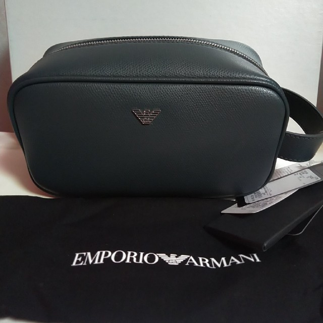 Emporio Armani - 新品・未使用 EMPORIO ARMANI セカンドバッグ ポーチ