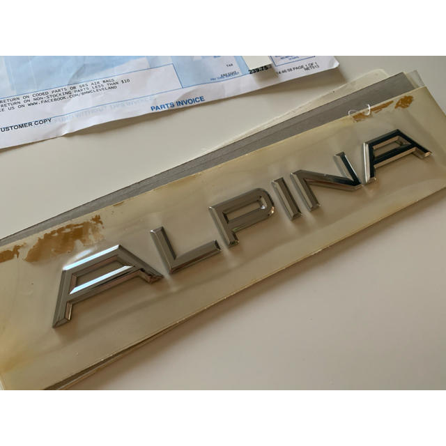 Alpina アルピナ　純正エンブレムのサムネイル