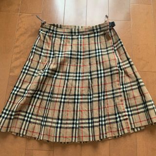 バーバリー(BURBERRY)のバーバリー　スカート Burberry チェックスカート(ひざ丈スカート)