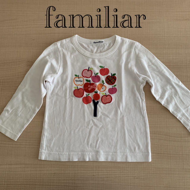 familiar(ファミリア)のファミリア　トップス　familiar 長袖Tシャツ キッズ/ベビー/マタニティのキッズ服女の子用(90cm~)(Tシャツ/カットソー)の商品写真