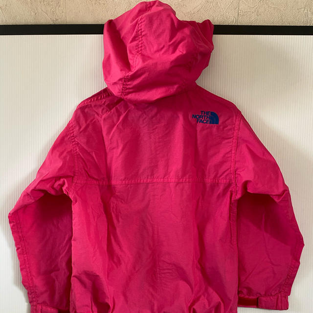 THE NORTH FACE(ザノースフェイス)のノースフェイス　ジップアップパーカー　ピンク　120 キッズ/ベビー/マタニティのキッズ服女の子用(90cm~)(ジャケット/上着)の商品写真