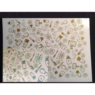 香水瓶デコ盛りオンブルローズgoldとsilver転写紙の色代わりコラボ転写紙(陶芸)