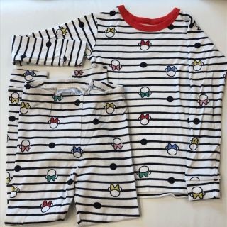 ベビーギャップ(babyGAP)の☆美品☆babyGAP ミニー柄 長袖パジャマ/ディズニーH&Mユニクロ(パジャマ)