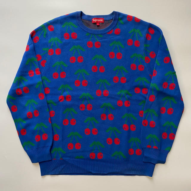 supreme cherry sweater ニット