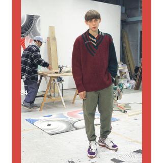 カラー(kolor)の本日限定値下げkolor 19AW CRAZY PATTERN KNIT(ニット/セーター)